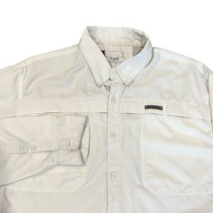 Simms Fishing Guide Series Long Sleeve White Shirt XL